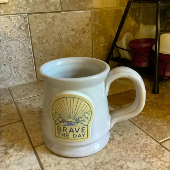 Deneen Pottery “Brave the Day” Mug - Picture 1 of 2